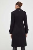 Пальто з домішкою вовни Liu Jo колір чорний перехідний (3613950)