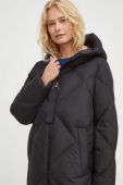 Пухова куртка Marc O'Polo жіноча колір чорний зимова oversize (3582429)