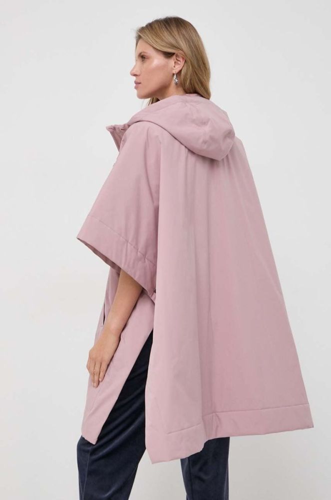 Куртка Max Mara Leisure жіноча колір рожевий перехідна фото 3