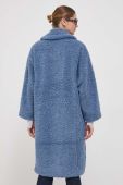Пальто Deha жіночий перехідний колір блакитний