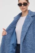 Пальто Deha жіночий перехідний колір блакитний