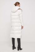 Пухова куртка Deha жіноча колір білий зимова