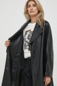 Пальто United Colors of Benetton жіночий колір чорний перехідний (3625310)