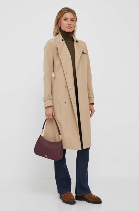 Тренч Joop! жіночий колір бежевий перехідний (3348582)