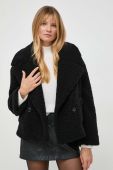 Куртка BOSS жіноча колір чорний перехідна (3588281)
