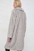 Пальто Marciano Guess жіночий колір сірий перехідний (3683673)