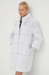 Пальто Patrizia Pepe жіночий колір білий перехідний Пальто Patrizia Pepe жіночий колір білий перехідний