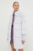 Пальто Patrizia Pepe жіночий колір білий перехідний