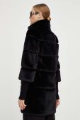 Пальто Patrizia Pepe жіноче колір чорний перехідне (3541550)