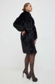 Пальто Twinset жіночий колір чорний перехідний (3617677)