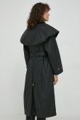 Пальто Barbour жіночий колір зелений перехідний