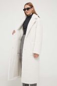 Пальто Iceberg жіночий колір бежевий перехідний