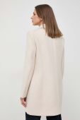 Пальто з домішкою вовни Morgan колір бежевий перехідний (3638316)