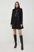 Вовняне пальто Morgan колір чорний перехідний (3638335) Вовняне пальто Morgan колір чорний перехідний (3638335)