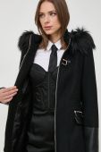 Вовняне пальто Morgan колір чорний перехідний (3638347) Вовняне пальто Morgan колір чорний перехідний (3638347)