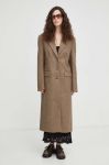 Вовняне пальто Remain колір коричневий перехідний (3656867) Вовняне пальто Remain колір коричневий перехідний (3656867)
