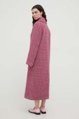 Пальто з домішкою вовни Lovechild колір рожевий перехідний Пальто з домішкою вовни Lovechild колір рожевий перехідний