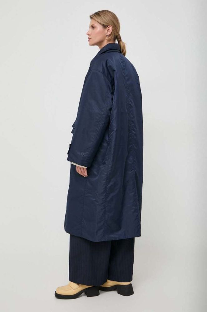 Куртка Lovechild жіноча колір синій перехідна oversize (3634706) фото 3