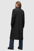 Тренч AllSaints WO020Z ASHTINA TRENCH жіночий колір чорний перехідний