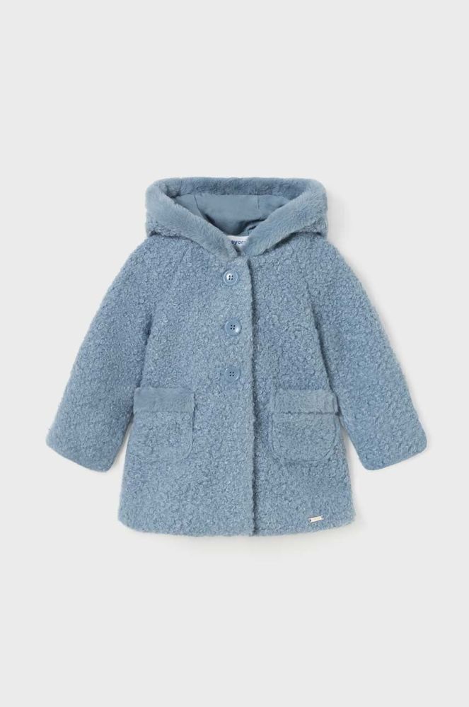Пальто для малюків Mayoral колір блакитний