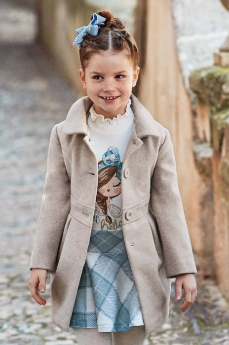 Дитячий плащ Mayoral колір бежевий (3446257)