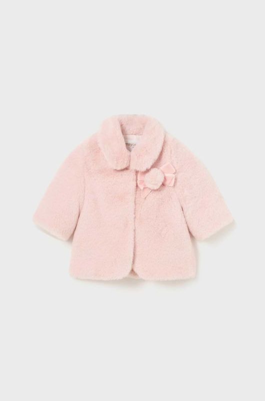 Пальто для малюків Mayoral Newborn колір рожевий (3429461)