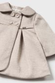 Пальто для малюків Mayoral Newborn колір коричневий
