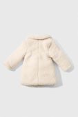 Дитяче пальто Guess колір бежевий