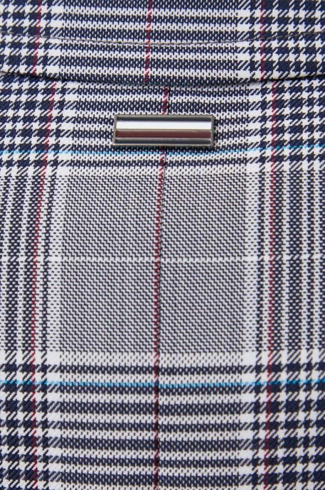 Пальто з домішкою вовни Tommy Hilfiger колір синій перехідний фото 5