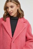 Пальто United Colors of Benetton чоловічий колір рожевий перехідний