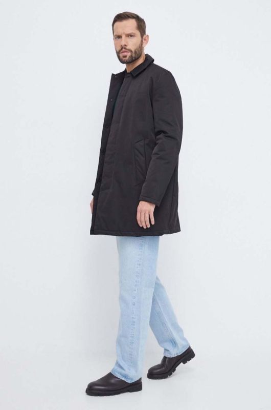 Куртка Trussardi чоловіча колір чорний зимова (3673882) фото 2