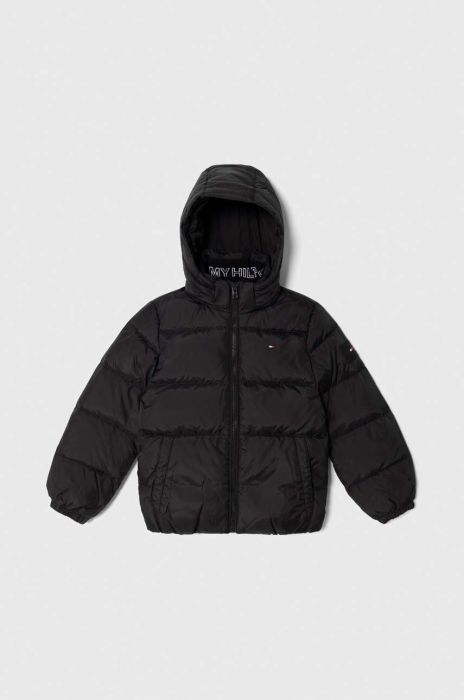 Дитяча пухова куртка Tommy Hilfiger колір чорний (3379260)