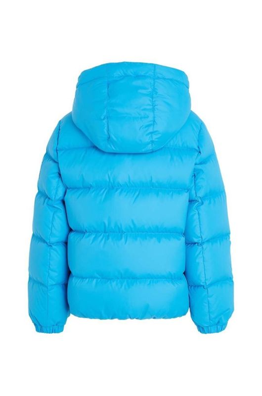 Дитяча пухова куртка Tommy Hilfiger колір блакитний (3379316) фото 2