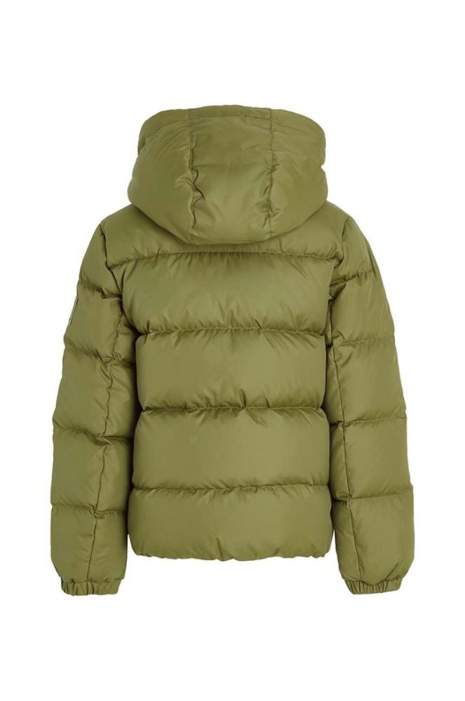 Дитяча пухова куртка Tommy Hilfiger колір зелений (3379331) фото 2