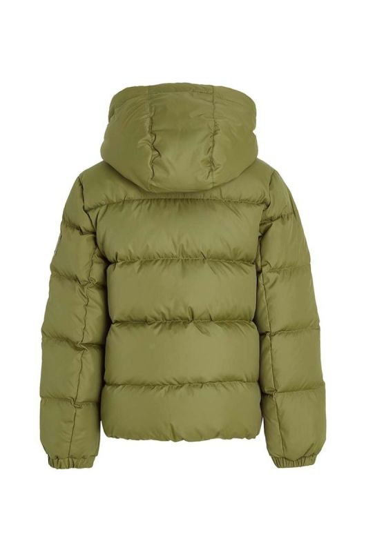 Дитяча пухова куртка Tommy Hilfiger колір зелений (3379331) фото 2