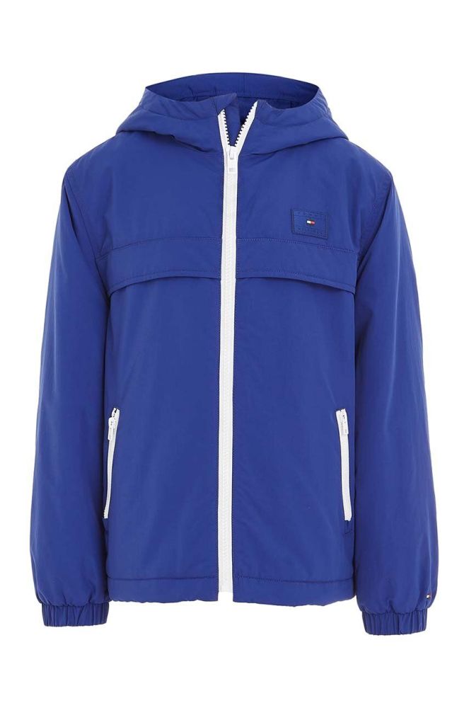 Дитяча куртка Tommy Hilfiger колір блакитний (3329958)