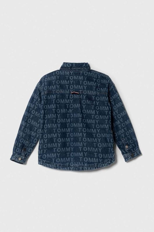 Дитяча джинсова куртка Tommy Hilfiger колір блакитний (3379388) фото 2