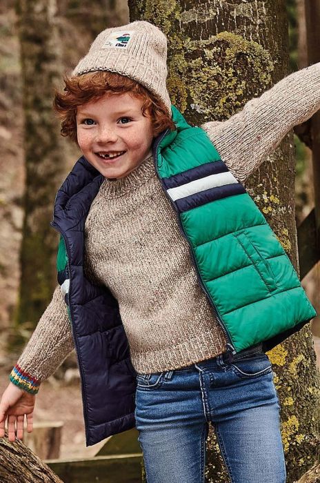 Дитяча безрукавка Mayoral колір зелений (3424402)