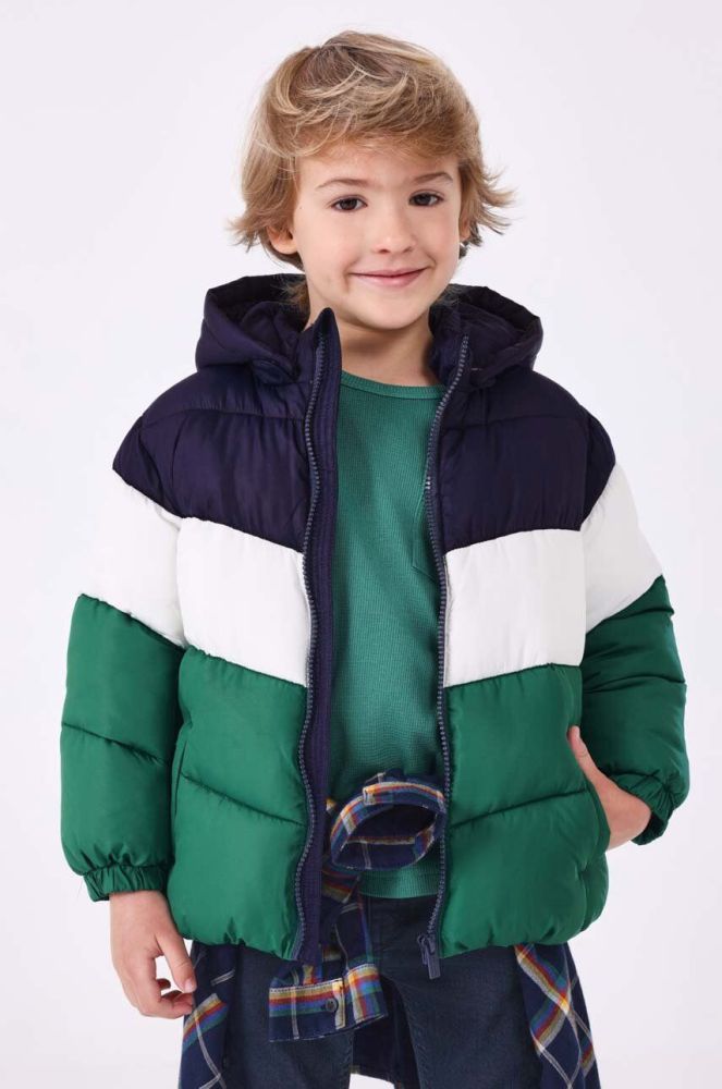 Дитяча куртка Mayoral колір синій (3424458)