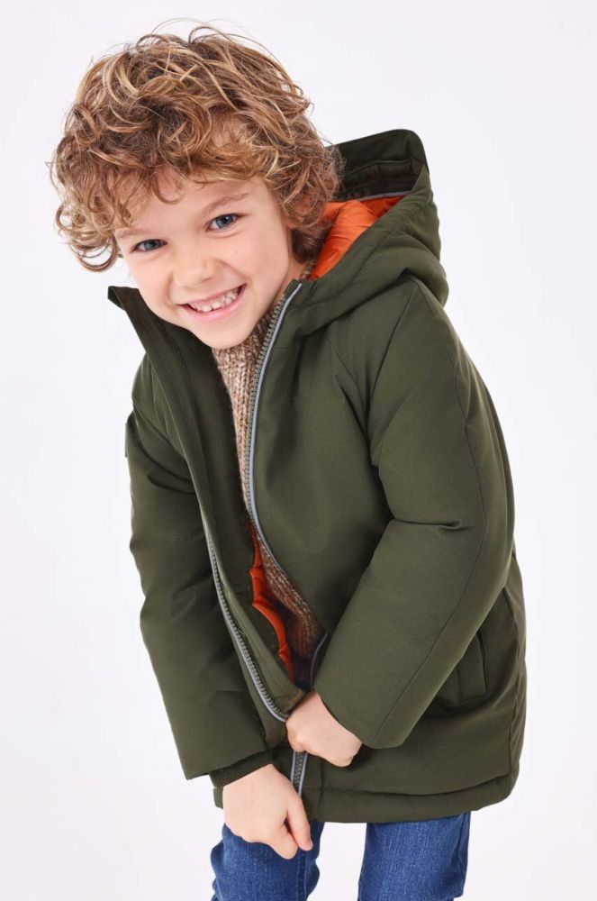 Дитяча куртка Mayoral колір зелений (3420280)