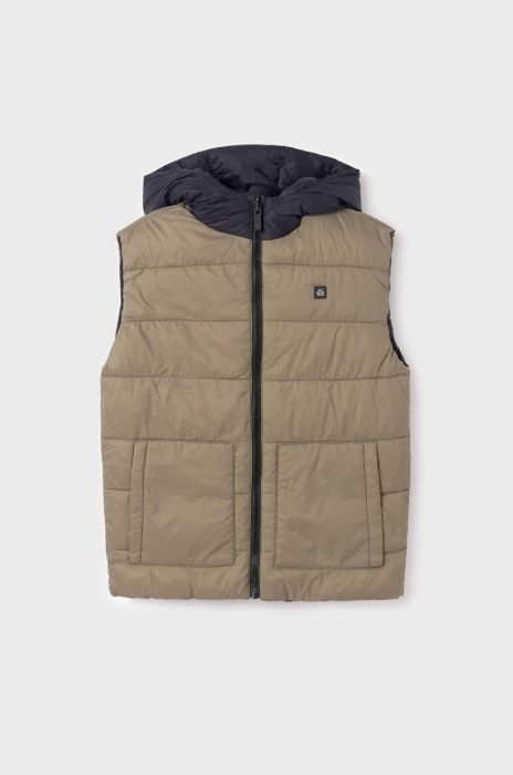 Дитяча двостороння безрукавка Mayoral колір зелений (3420234)