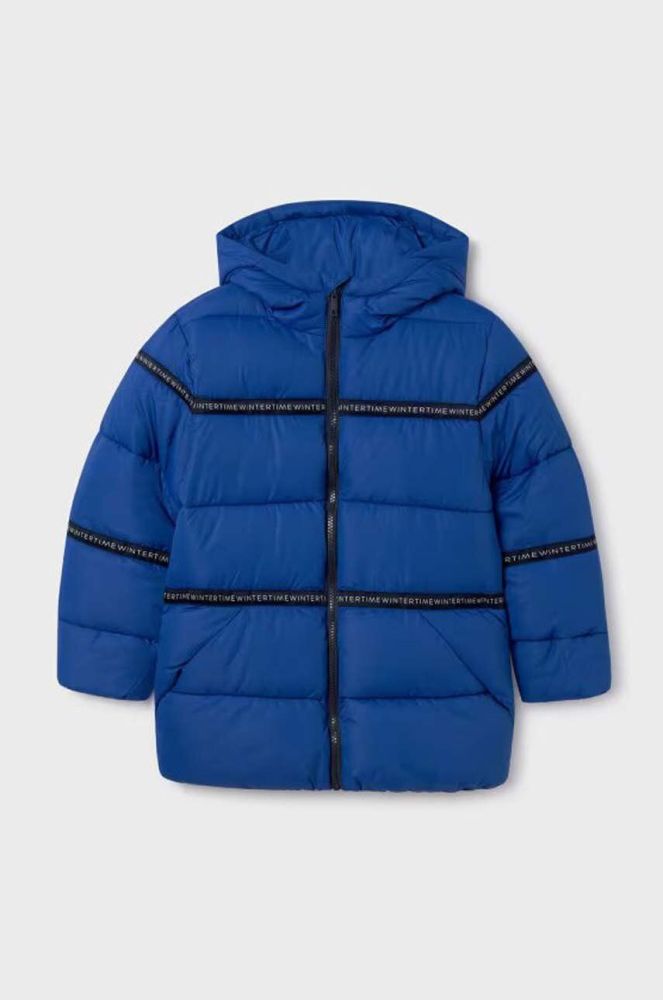 Дитяча куртка Mayoral колір блакитний (3420315)