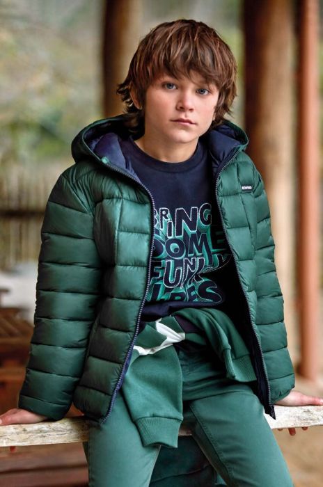 Дитяча куртка Mayoral колір зелений (3420341)