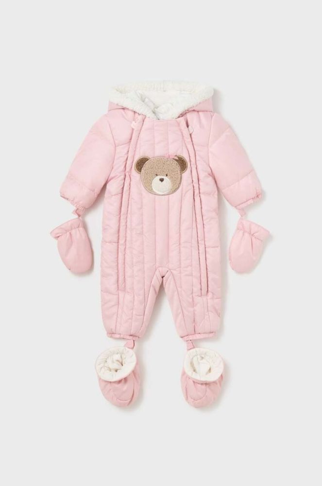 Комбінезон для немовлят Mayoral Newborn колір рожевий (3415530) фото 4