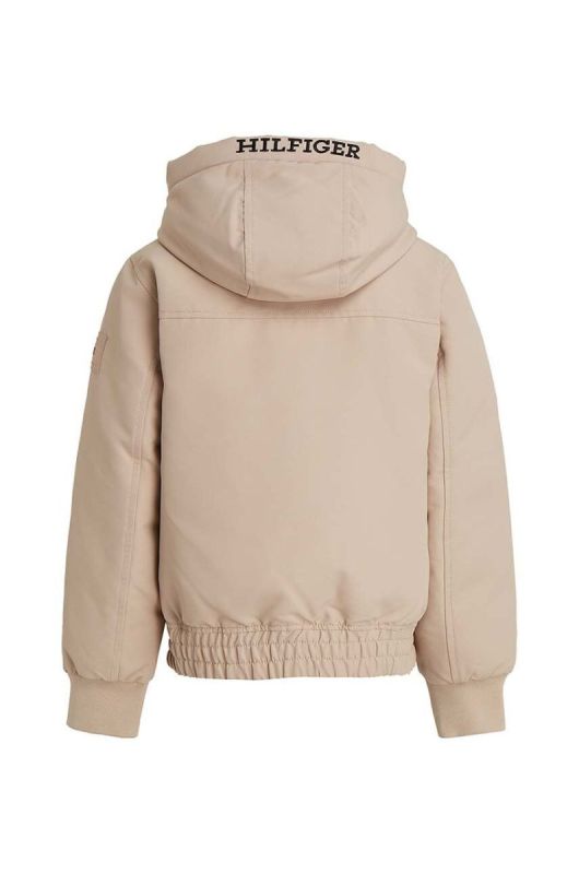 Дитяча куртка Tommy Hilfiger колір бежевий (3434139) фото 2