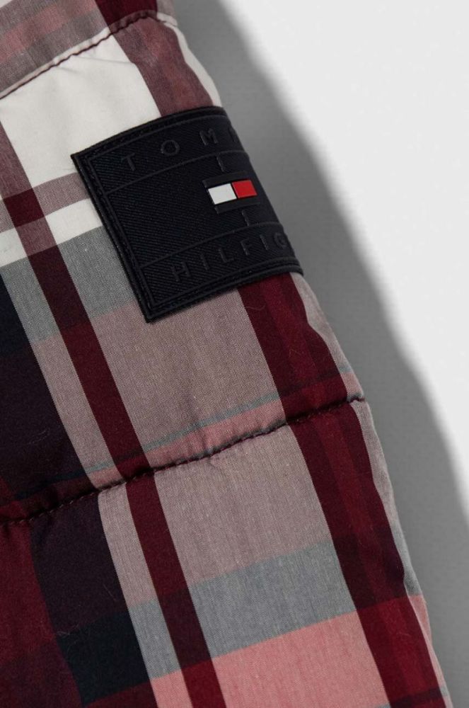 Дитяча куртка Tommy Hilfiger колір бордовий (3641140) фото 3