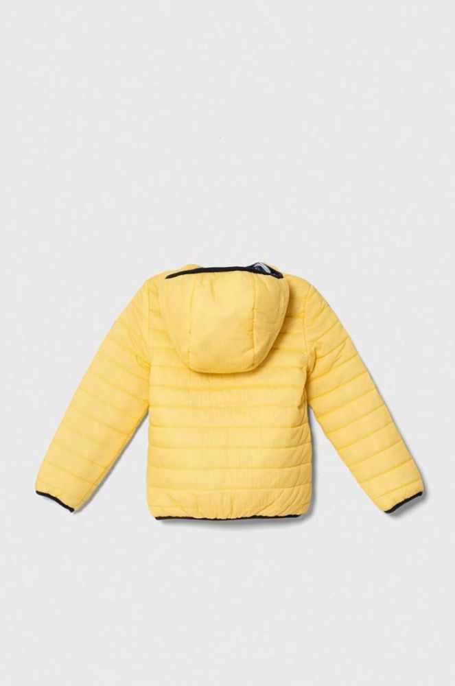 Дитяча двостороння куртка Guess колір жовтий (3613974) фото 3