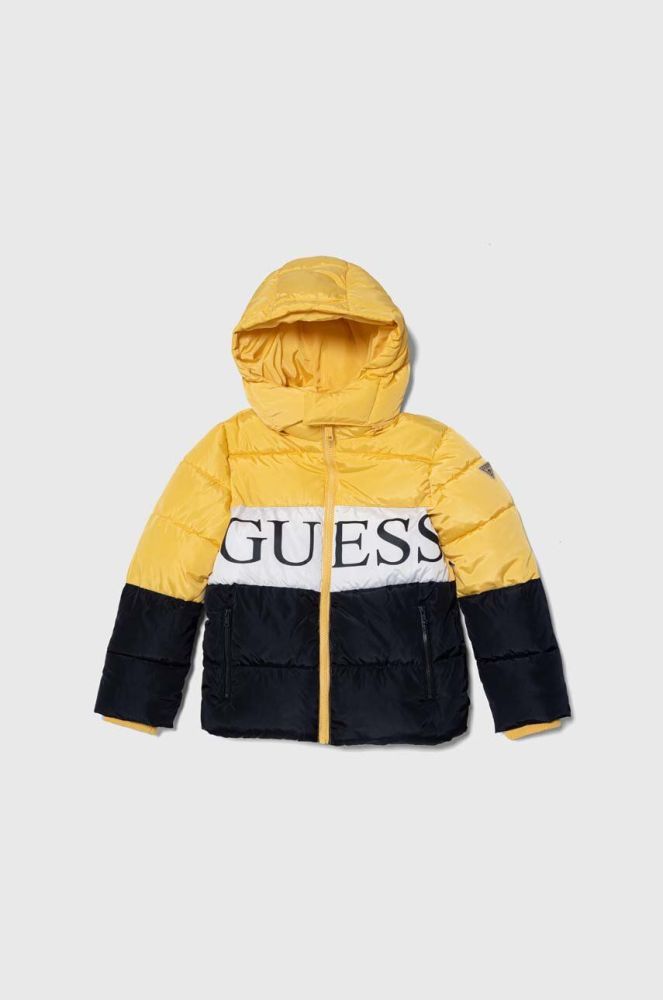 Дитяча куртка Guess колір жовтий (3588307)