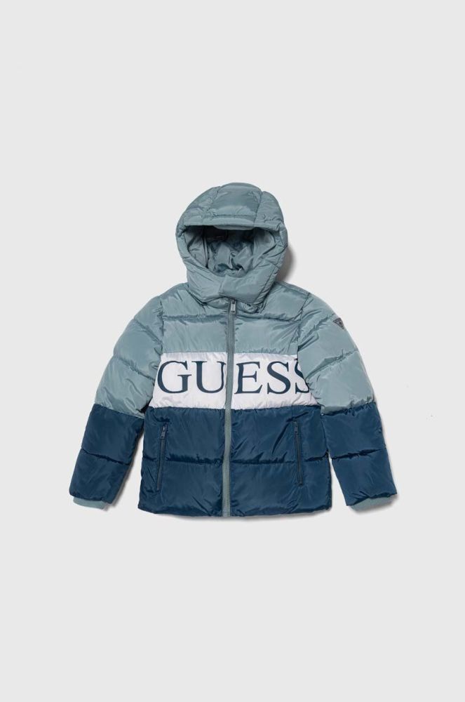 Дитяча куртка Guess колір блакитний (3588315)