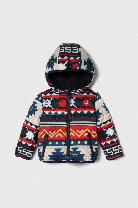 Дитяча двостороння куртка Guess колір синій (3613988)